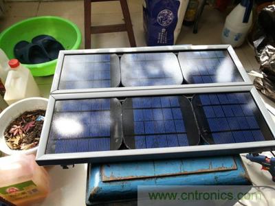 手工打造太陽(yáng)能充電照明系統:點(diǎn)亮LED給手機充電