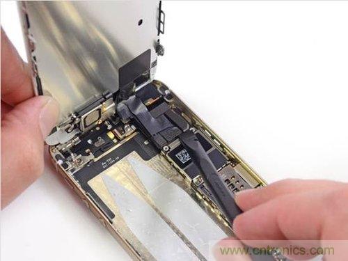 土豪金iPhone 5S拆解：內部結構升級，維修難度增加