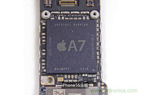 土豪金iPhone 5S拆解：內部結構升級，維修難度增加