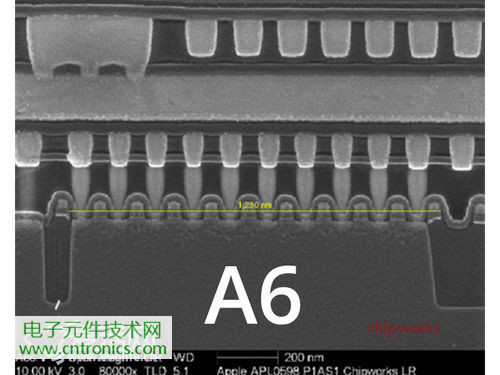 iPhone 5S芯片級拆解，顯微鏡下的A7處理器揭秘