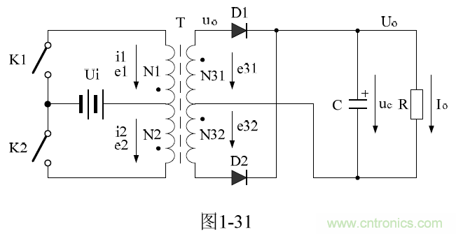 推挽式變壓器開(kāi)關(guān)電源原理及參數計算——陶顯芳老師談開(kāi)關(guān)電源原理與設計