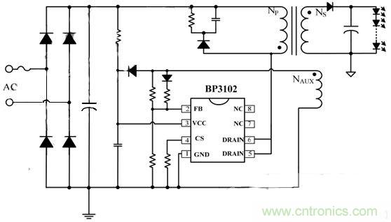 案例曝光:解析LED球燈泡的驅動(dòng)電源