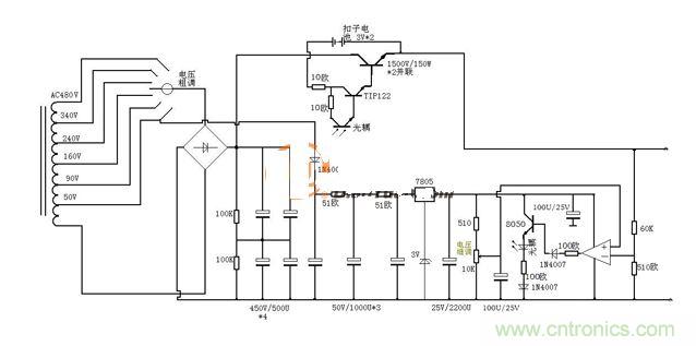 可從0瓦調起的線(xiàn)性直流電源設計