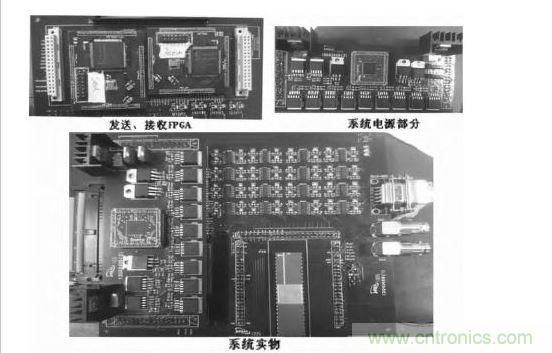 波控電路測試系統實(shí)物照片