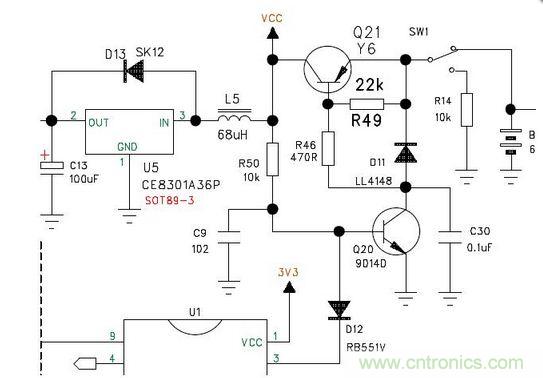 名師詳解:自動(dòng)關(guān)機電路設計