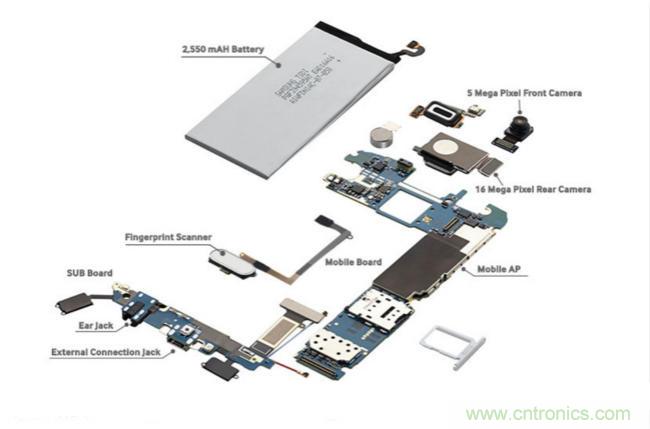 拆解三星Galaxy S6/S6 Edge，網(wǎng)友大呼“有料”！