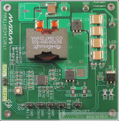 112W長(cháng)串LED boost驅動(dòng)器的全陶瓷電容方案