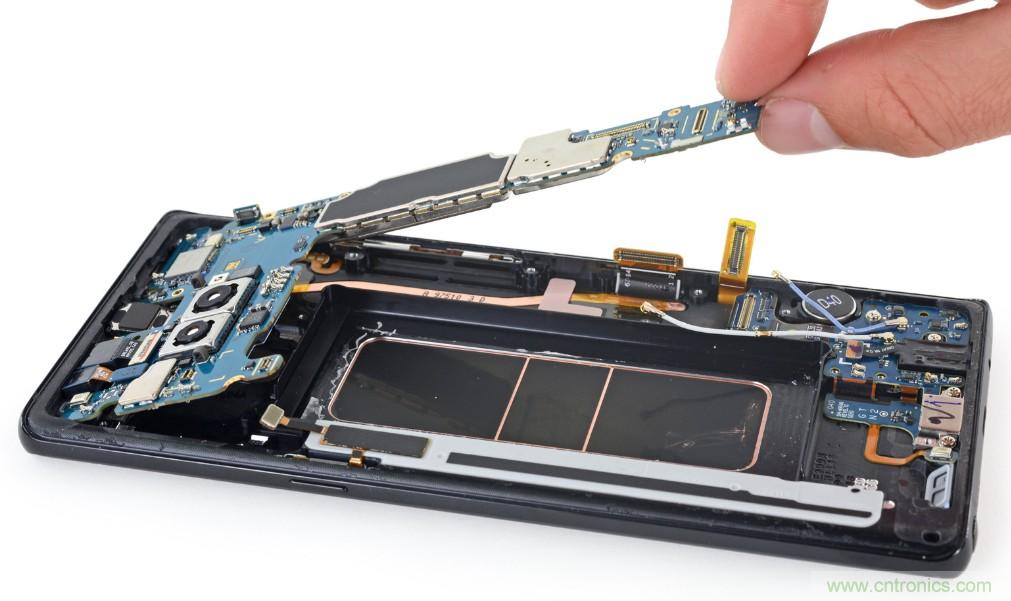 三星Note 8拆解，模塊化+分離式設計成趨勢？