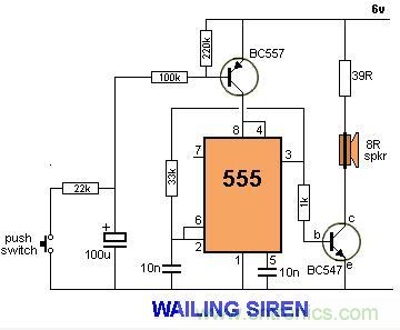 41個(gè)555定時(shí)器實(shí)現項目