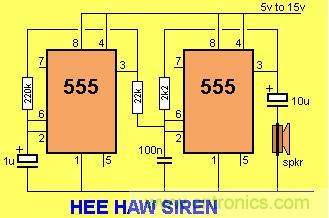 41個(gè)555定時(shí)器實(shí)現項目