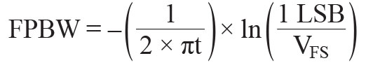 終結高速轉換器帶寬術(shù)語(yǔ)