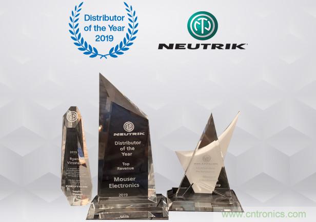 貿澤電子連續第三年榮獲Neutrik年度分銷(xiāo)商大獎