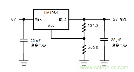 選擇保障線(xiàn)性穩壓器穩定度的ESR
