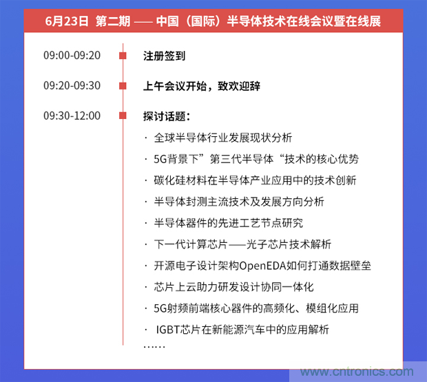 SIAC聯(lián)盟大改半導體產(chǎn)業(yè)格局？來(lái)中國（國際）半導體技術(shù)在線(xiàn)會(huì )議暨在線(xiàn)展