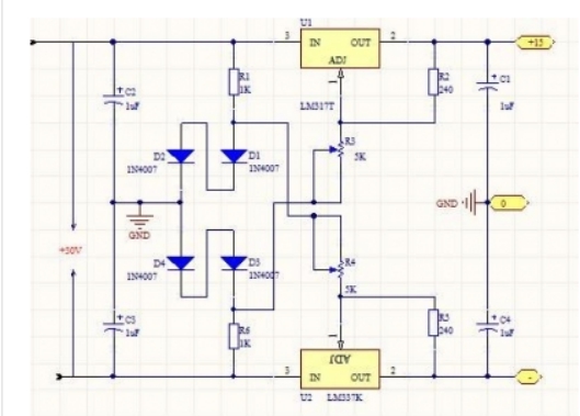 如何從正電壓電源獲得負電壓，正電壓轉負電壓的方法圖解