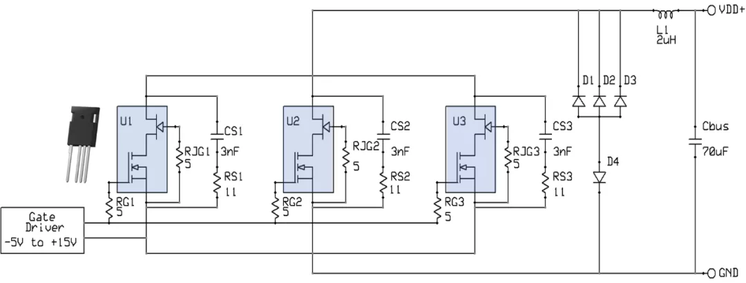 使用雙柵極配置的 SiC FET 進(jìn)行電路保護