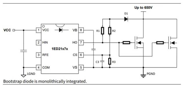 驅動(dòng)電路設計（七）——自舉電源在5kW交錯調制圖騰柱PFC應用