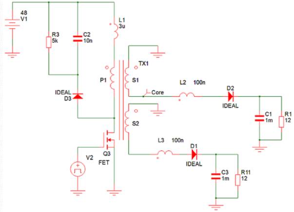 單電源產(chǎn)生多輸系統反激式電源為何是最佳